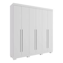 Guarda Roupa Casal Ágata 6 Portas 100% MDP MRP Móveis -