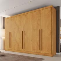 Guarda-Roupa Casal Alba Plus 6 Portas 4 Gavetas 100% Mdf Peroba - Mademarques Guarda-Roupa Casal Alba Plus 6 Portas 4 Gavetas 100% Mdf Peroba - Mademarques