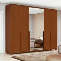 Guarda Roupa Casal Ambiente Imperatore 6 Portas Frassino com Kit Sapateira e Espelho com Pés Lopas Guarda Roupa Casal Ambiente Imperatore 6 Portas Frassino com Kit Sapateira e Espelho com Pés Lopas