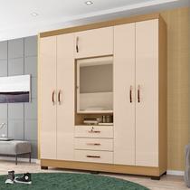 Guarda Roupa Casal Ambiente Imperatriz Carvalho Americano Off White - Incorplac Guarda Roupa Casal Ambiente Imperatriz Carvalho Americano Off White - Incorplac