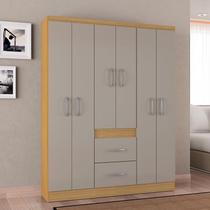 Guarda Roupa Casal Ambiente Milão 6 Portas Damasco Off White Poquema Guarda Roupa Casal Ambiente Milão 6 Portas Damasco Off White Poquema