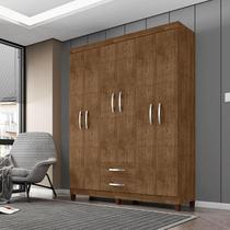 Guarda Roupa Casal Ambiente Modena 6 Portas Malbec - Incorplac Guarda Roupa Casal Ambiente Modena 6 Portas Malbec - Incorplac