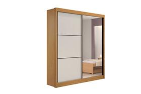 Guarda Roupa Casal Athenas 2 Portas 3 Gavetas com Espelho com pés - D Doro