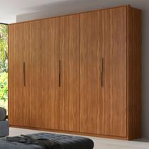 Guarda-Roupa Casal Atrice 6 Portas 6 Gavetas Amêndola Touch - Demóbile