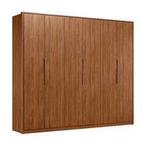 Guarda Roupa Casal Atrice D66010K 6 Portas Nogueira Touch Demóbile Demartêz Guarda Roupa Casal Atrice D66010K 6 Portas Nogueira Touch Demóbile Demartêz