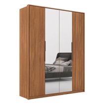 Guarda Roupa Casal Attore 4 Portas 2 Portas Em Espelho Amendola - Demartêz Guarda Roupa Casal Attore 4 Portas 2 Portas Em Espelho Amendola - Demartêz