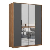 Guarda Roupa Casal Attore 4 Portas com 2 Espelhos - Demartêz Guarda Roupa Casal Attore 4 Portas com 2 Espelhos - Demartêz