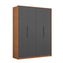 Guarda-Roupa Casal Attore 4 PT 3 GV Amendola e Grafito Guarda-Roupa Casal Attore 4 PT 3 GV Amendola e Grafito