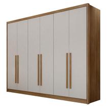 Guarda Roupa Casal Bandeira 6 Portas 8 Gavetas Cumaru 25 Fendi Novo Horizonte Guarda Roupa Casal Bandeira 6 Portas 8 Gavetas Cumaru 25 Fendi Novo Horizonte