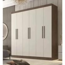 Guarda roupa casal belém 6 portas 4 gavetas acabamento touch Guarda roupa casal belém 6 portas 4 gavetas acabamento touch
