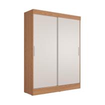 Guarda-Roupa Casal Boreal 2 Portas Carvalho e Off White