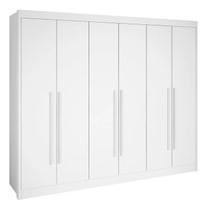 Guarda Roupa Casal Branco Athos - D Doro Moveis Mdf