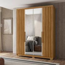 Guarda Roupa Casal California 4 Portas 3 Gavetas 2 Espelhos Califórnia