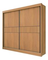 Guarda Roupa Casal Cancun 2 Pt Ripado Cinamomo Mdf D'doro Guarda Roupa Casal Cancun 2 Pt Ripado Cinamomo Mdf D'doro