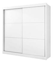 Guarda Roupa Casal Cancun 2pt Branco Mdf Móveis D'doro Guarda Roupa Casal Cancun 2pt Branco Mdf Móveis D'doro