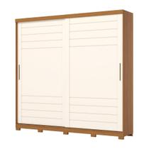 Guarda Roupa Casal Cayman 2 Portas 6 Gavetas com Pés D337 Cinamomo Off White - Henn Guarda Roupa Casal Cayman 2 Portas 6 Gavetas com Pés D337 Cinamomo Off White - Henn