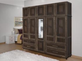 Guarda-Roupa Casal com Espelho 10 Portas Rio Branco