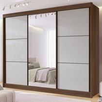 Guarda-roupa Casal com Espelho 100% Mdf Miami