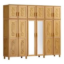 Guarda-Roupa Casal com Espelho 12 Portas 3 Gavetas Grécia