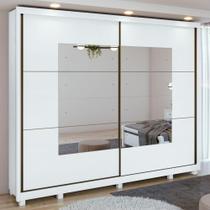 Guarda Roupa Casal com Espelho 2 Portas 6 Gavetas Toronto Lopas