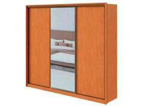 Guarda-roupa Casal com Espelho 3 Portas 6 Gavetas Caemmun Spazio