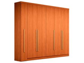 Guarda-roupa Casal com Espelho 6 Gavetas 6 Portas Kappesberg Dakota Classic