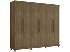 Guarda-roupa Casal com Espelho 6 Portas Guarda-roupa Casal com Espelho 6 Portas