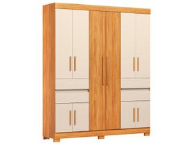 Guarda-roupa Casal com Sapateiro 4 Gavetas 10 Portas Demóbile Vizanno Guarda-roupa Casal com Sapateiro 4 Gavetas 10 Portas Demóbile Vizanno
