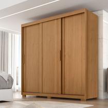 Guarda Roupa Casal Confort 3 Portas de Correr 4 Gavetas Marrom/Cinamomo Guarda Roupa Casal Confort 3 Portas de Correr 4 Gavetas Marrom/Cinamomo