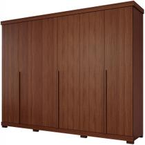 Guarda Roupa Casal Copacabana 6 Portas e 6 Gavetas MDF PM Home