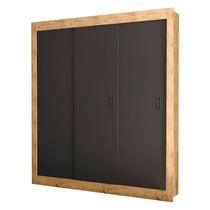 Guarda Roupa Casal COR2303444 Freijó Carbono Flex - Araplac