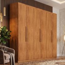 Guarda Roupa Casal CR35506 6 Portas de Bater 2 Gavetas MDF Laqueado Madeirado Multimóveis Guarda Roupa Casal CR35506 6 Portas de Bater 2 Gavetas MDF Laqueado Madeirado Multimóveis
