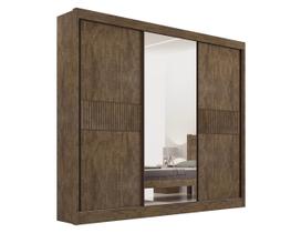 Guarda Roupa Casal Cristal Mdf Ddoro IPE RIPADO Guarda Roupa Casal Cristal Mdf Ddoro IPE RIPADO