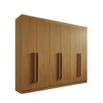 Guarda Roupa Casal Da Vinci 6 Portas MDF Cinamomo Guarda Roupa Casal Da Vinci 6 Portas MDF Cinamomo
