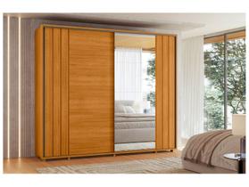Guarda-Roupa Casal Dalí Ripado Com Escada 2 Portas 8 Gavetas 1 Porta c/ Espelho - 7 Decor Guarda-Roupa Casal Dalí Ripado Com Escada 2 Portas 8 Gavetas 1 Porta c/ Espelho - 7 Decor