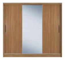 Guarda Roupa Casal Dalila 3 Portas c/Espelho - Élpis Móveis Guarda Roupa Casal Dalila 3 Portas c/Espelho - Élpis Móveis