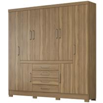 Guarda Roupa Casal Demóbile New Realce 8 portas 04 gavetas com pés Amendola Touch 138 Guarda Roupa Casal Demóbile New Realce 8 portas 04 gavetas com pés Amendola Touch 138
