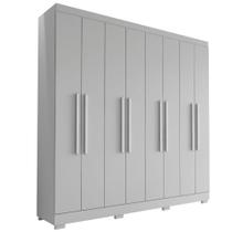 Guarda Roupa Casal Dubai 8 Portas 240 cm ARMoveis Guarda Roupa Casal Dubai 8 Portas 240 cm ARMoveis