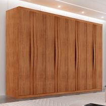 Guarda Roupa Casal Dunas com 8 Portas e 4 Gavetas MDF Moderna