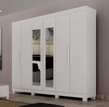 Guarda Roupa Casal Esp c/ Pés 100% MDF Aspen - Arbo Design