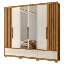 Guarda Roupa Casal Espelho 6P 240 cm Amazonas Moval Guarda Roupa Casal Espelho 6P 240 cm Amazonas Moval