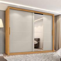 Guarda Roupa Casal Essencial 2 Portas de Correr 6 Gavetas com 4 espelhos Guarda Roupa Casal Essencial 2 Portas de Correr 6 Gavetas com 4 espelhos