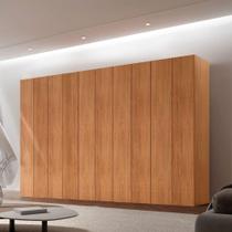 Guarda Roupa Casal Everest Mdf 10 Pts 4 Gav 5 Prateleiras Naturalle