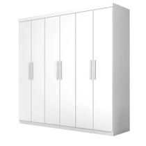 Guarda Roupa Casal Evidence Plus Branco 6 Portas 4 Gavetas Guarda Roupa Casal Evidence Plus Branco 6 Portas 4 Gavetas