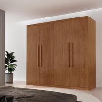 Guarda Roupa Casal Fenix 4 Portas 3 Gavetas Rufato