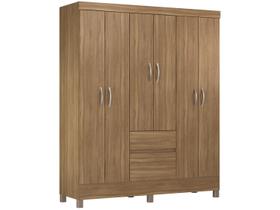 Guarda Roupa Casal Flash 2 Amêndola Touch - Demóbile