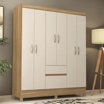 Guarda Roupa Casal Flash II 6 Portas + 2 Gavetas - Demóbile