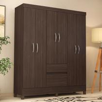 Guarda Roupa Casal Flash II 6 Portas + 2 Gavetas - Demóbile