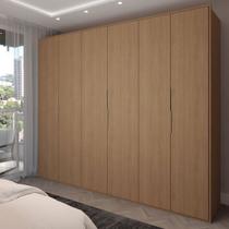 Guarda-Roupa Casal Galeão 6 Portas 6 Gavetas Amêndola Touch - Panorama Móveis Guarda-Roupa Casal Galeão 6 Portas 6 Gavetas Amêndola Touch - Panorama Móveis