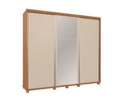 Guarda Roupa Casal Grande Berlin Com Espelho 100 MDF Camas Fenix Guarda Roupa Casal Grande Berlin Com Espelho 100 MDF Camas Fenix